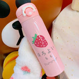 Strawberry Thermos Drink Bottle SD00302 - SYNDROME - Cute Kawaii Harajuku Street Fashion Store