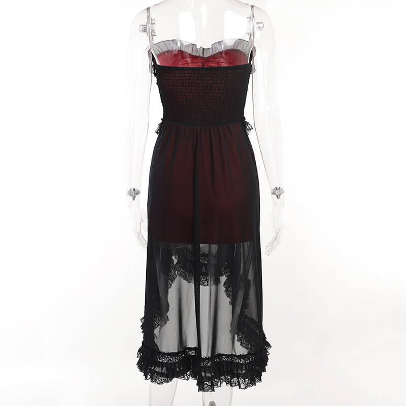 Goth aesthetic gored dress – Cutiekill