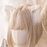 Luxury Realistic Neko Ears hair clips Kawaii Babe 