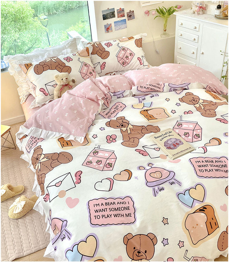 Bear Nursey Bedding Set