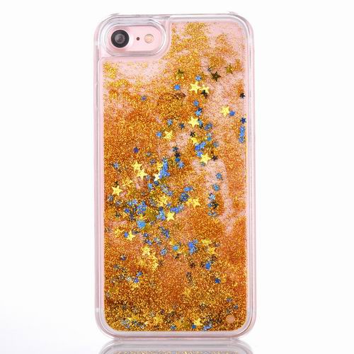 liquid glitter quicksand iphone cases see through invisible plastic rubber by kawaii babe