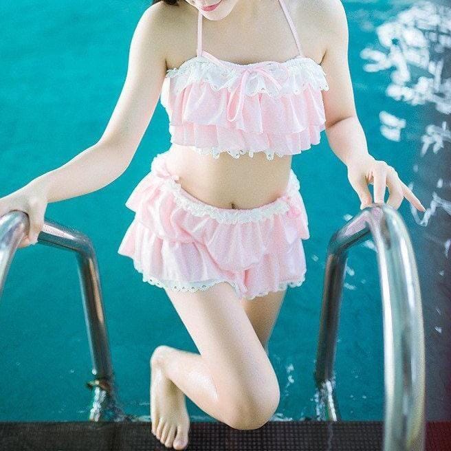 Ruffled Princess Bikini lingerie Kawaii Babe 