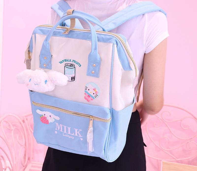 Cute Backpacks For Teenage Girls Aesthetic Backpack Japanese Anime Kawaii  Backpack School Functional Handbag Travel Waterproof Bookbag Laptop Bag  (gre | Fruugo QA
